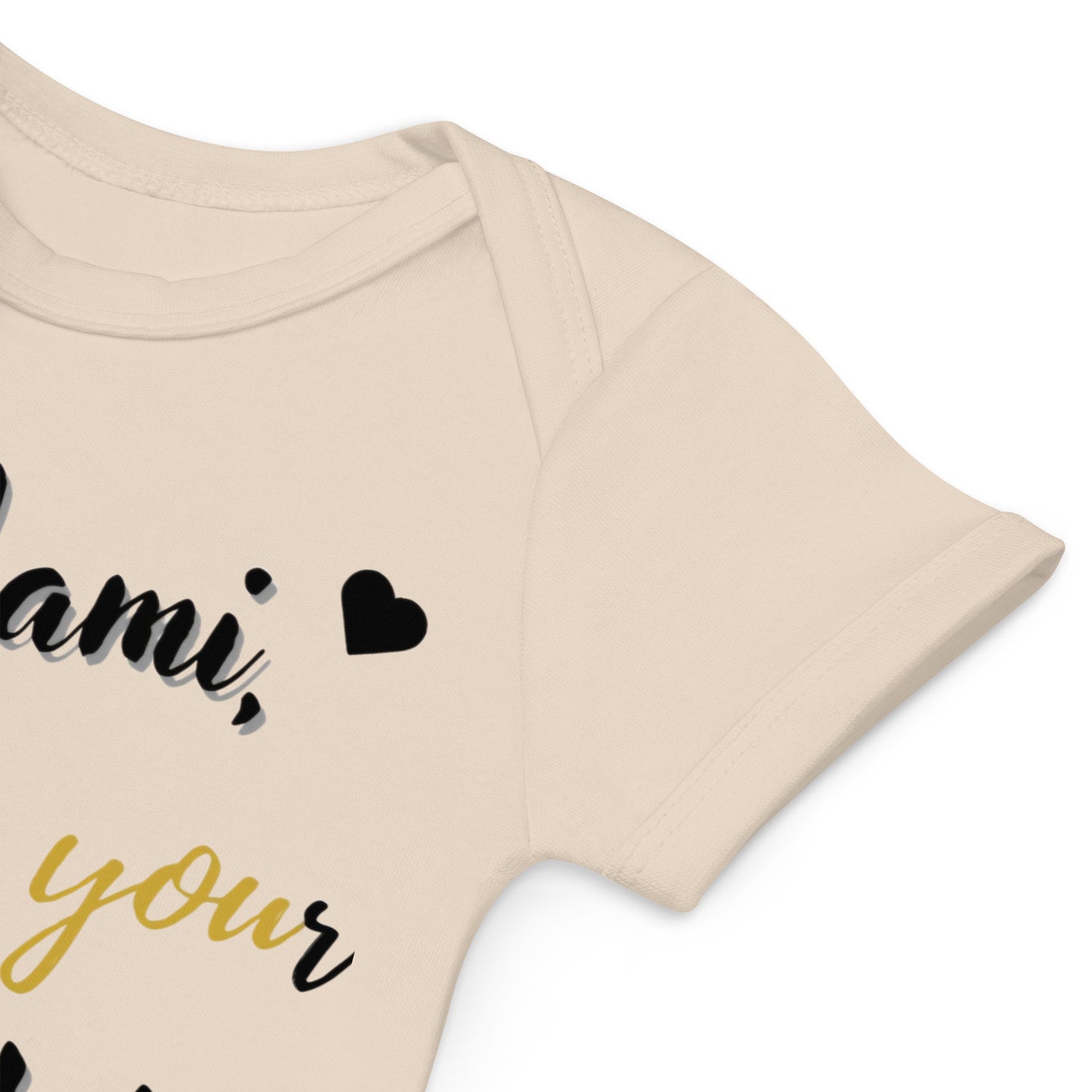 • "Mami, i love your Smile / i love you" •