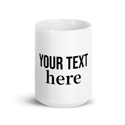 Dein Spruch auf einer Tasse