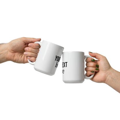Dein Spruch auf einer Tasse