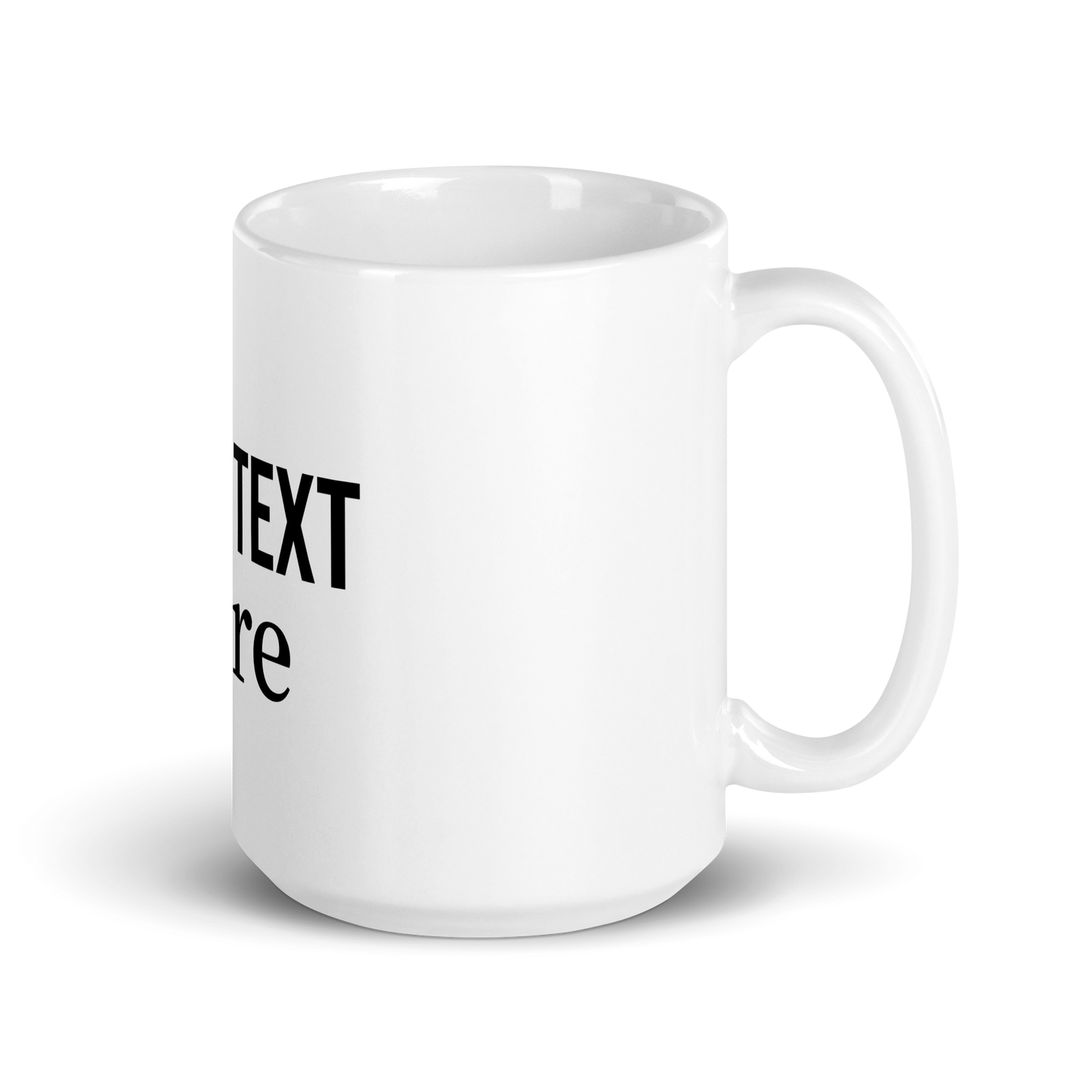 Dein Spruch auf einer Tasse