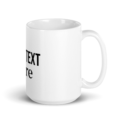 Dein Spruch auf einer Tasse
